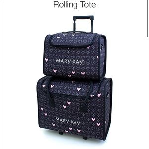 Mary Kay Brand New Luggage Rolling Tote